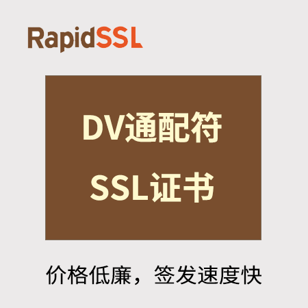 碧江RapidSSL_DV通配符SSL证书